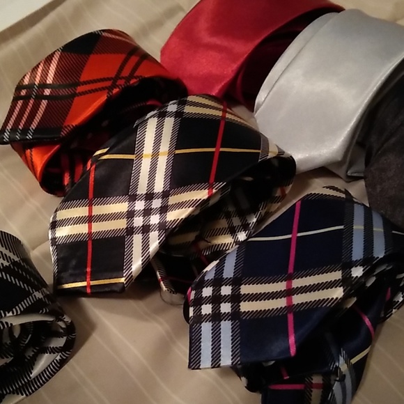 no brand Other - BOGO 🆓! 👔7 Assorted Skinny Neckties